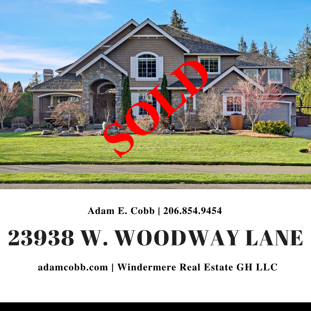 23938 W Woodway Lane IG Post Red Lettering