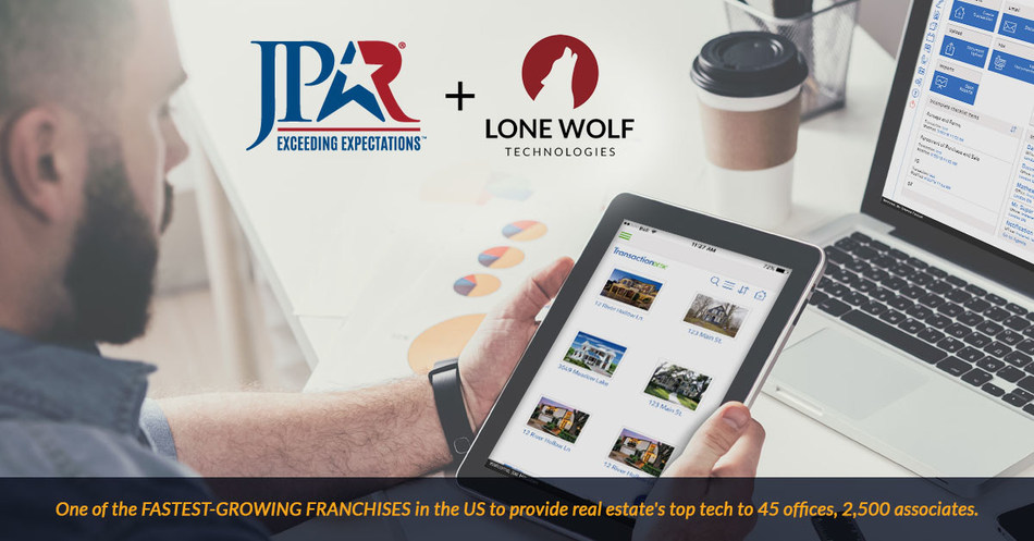 JP & Associates REALTORS®, one the fastest growing franchises in the US and the number-one independently owned brokerage in Texas, to provide Lone Wolf Technologies' enterprise platform to 45 offices and 2,500 associates
