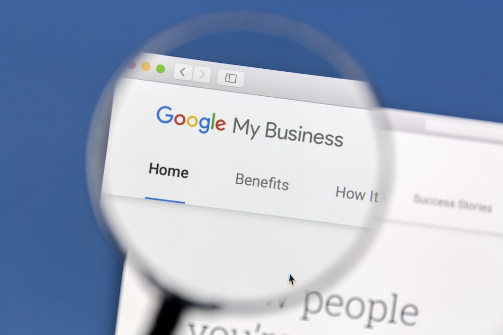 Google My Business profile for real estate